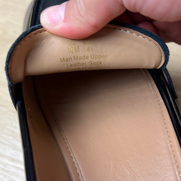 SAM EDELMAN Laurs Platform Lug Sole Loafer Black Size 10 US EUC - Picture 9 of 10